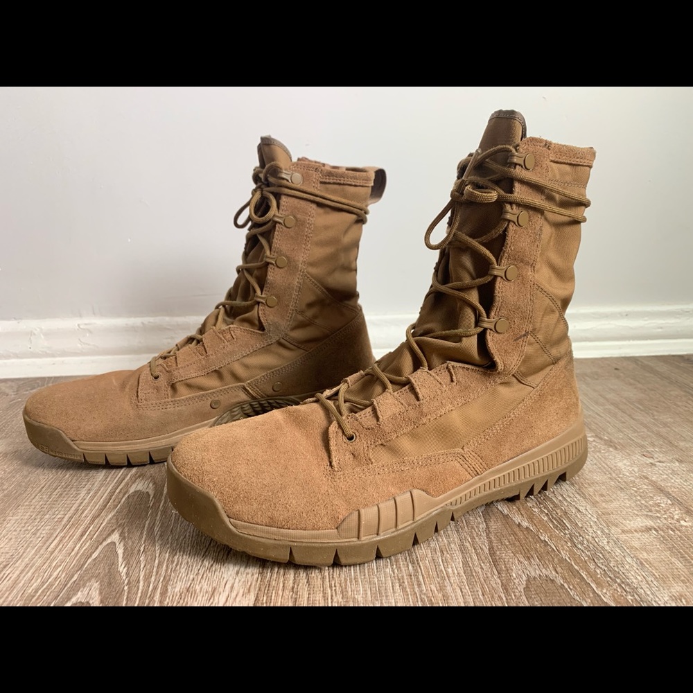 🎄SALE Nike SFB Field Leather Military Boot Coyote